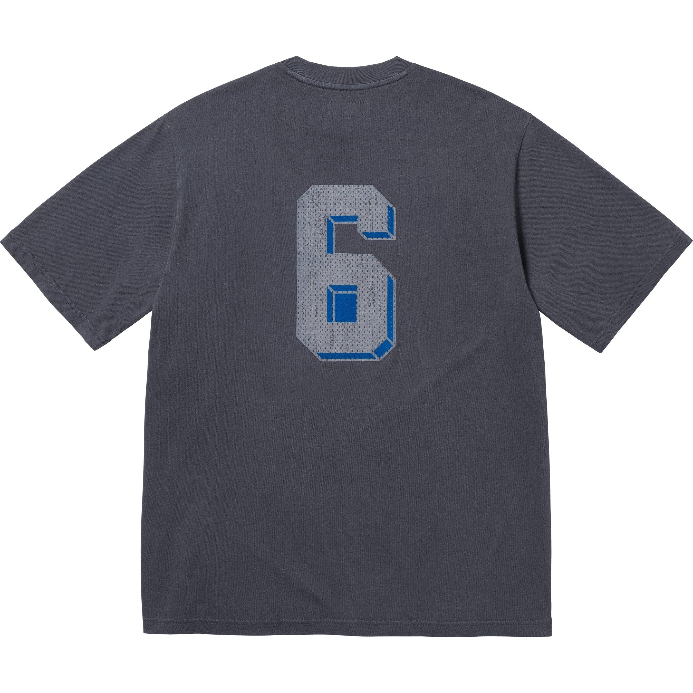 Flocked Washed S/S Top view 2